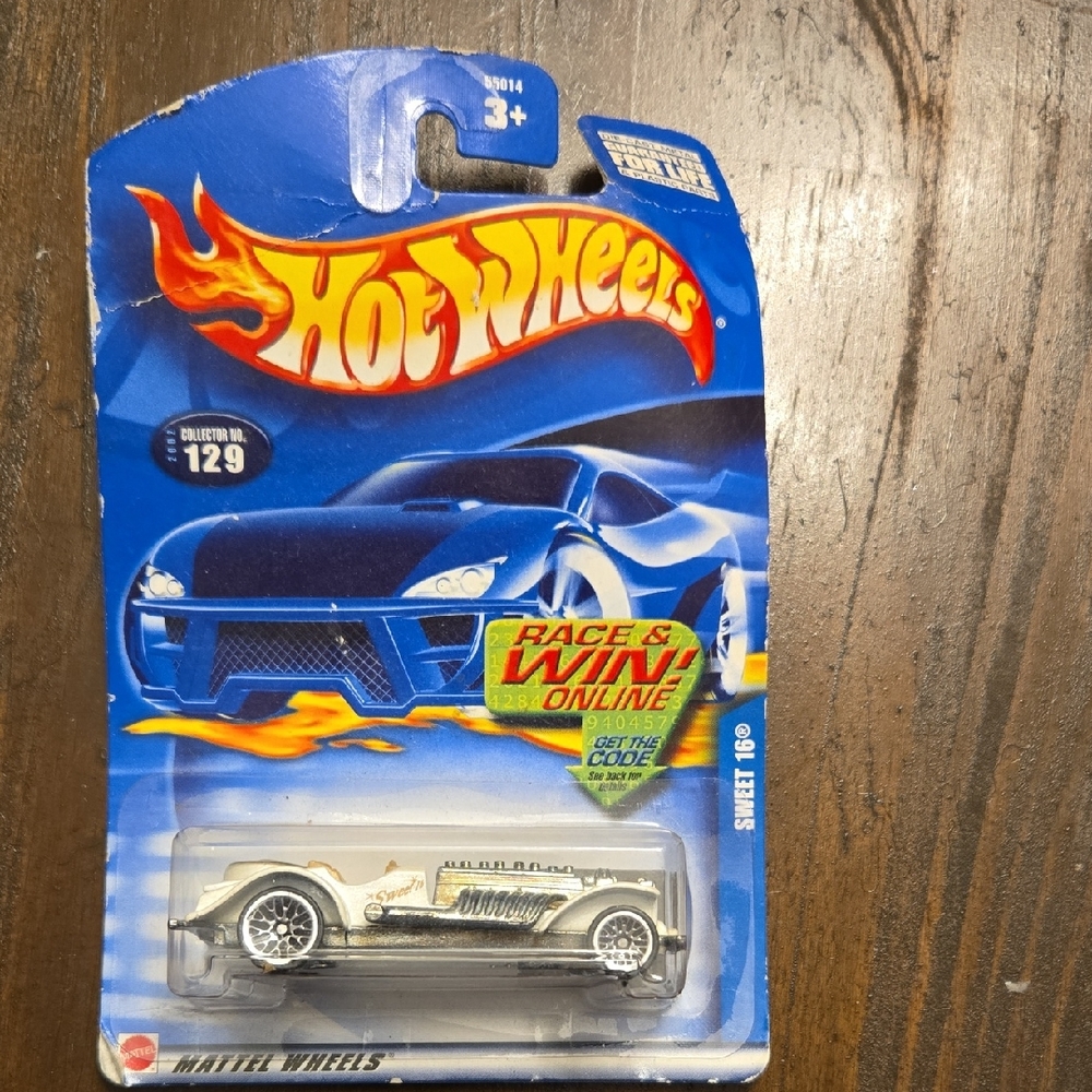 Hot Wheels Silver Speedster Toy Car